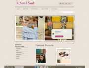 ALMA shopify screenshot