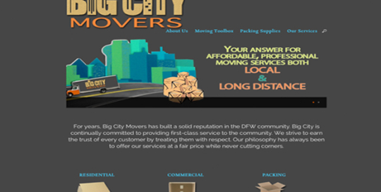 big city movers website