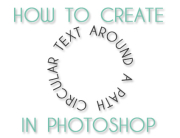 circular text blog feature image